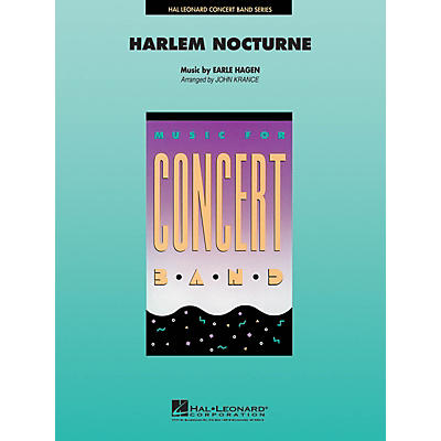 Hal Leonard Harlem Nocturne Concert Band Level 4-5 Arranged by John Krance