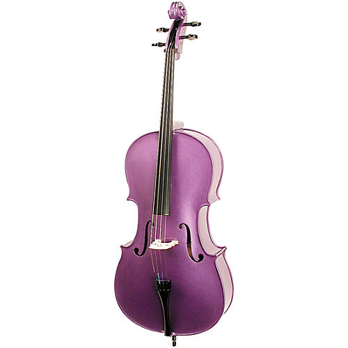 Stentor Harlequin Series Purple Cello 1/2