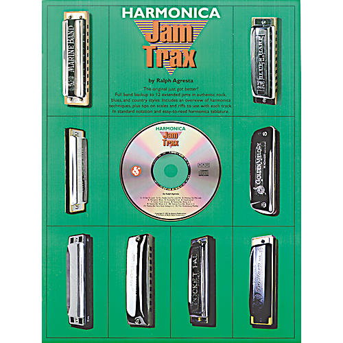 Harmonica Jam Trax (Book/CD)