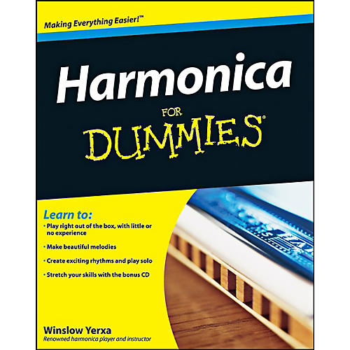 Harmonica for Dummies Book/CD Set