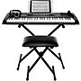 Open-Box Alesis Harmony 61 MKII 61-Key Keyboard With Stand and Bench Condition 2 - Blemished  194744870101