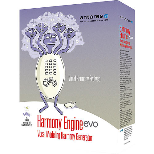 Harmony Engine Evo Vocal Modeling Harmony Generator