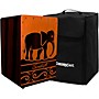 Sawtooth Harmony Series Hand-Stained Elephant Design Compact Cajon With Carry Bag