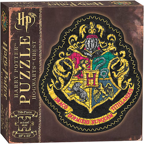 Harry Potter Hogwarts Crest Shaped Puzzle