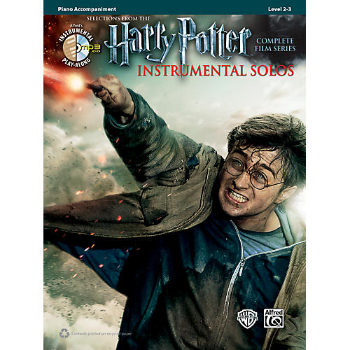 Harry Potter Instrumental Solos for Piano Accomanipment - Book/CD