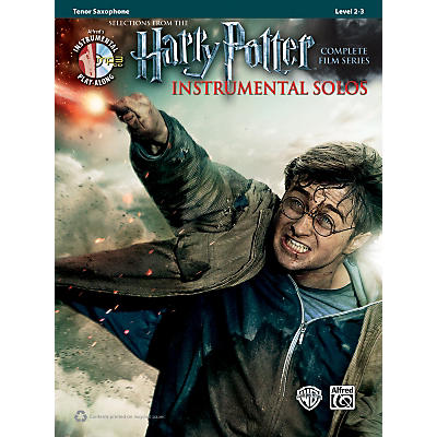 Alfred Harry Potter Instrumental Solos for Tenor Sax - Book/CD