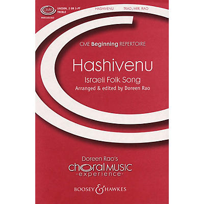 Boosey and Hawkes Hashivenu (CME Beginning) SSA arranged by Doreen Rao