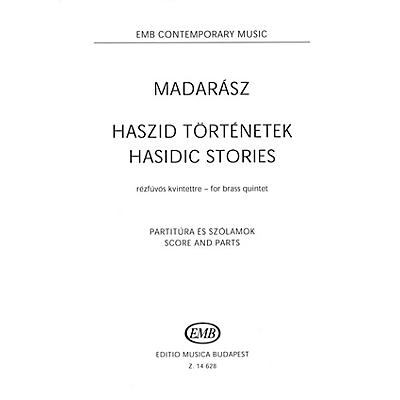 Editio Musica Budapest Hasidic Stories (Brass Quintet Score and Parts) EMB Series Book  by Iván Madarász