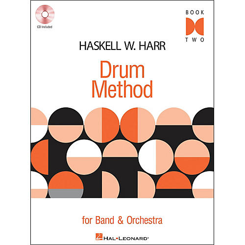 Haskell W. Harr Drum Method Book 2 Book/CD for Band & Orchestra