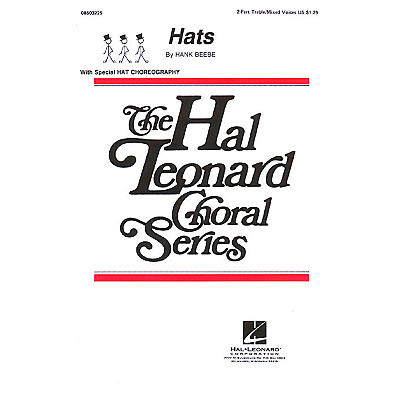 Hal Leonard Hats 2-Part composed by Hank Beebe