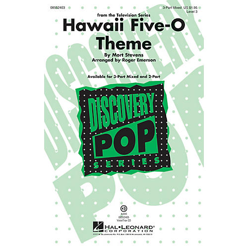Hal Leonard Hawaii Five-O Theme (Discovery Level 3) VoiceTrax CD Arranged by Roger Emerson