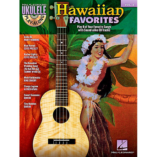 Hal Leonard Hawaiian Favorites Ukulele Play-Along Vol. 3 Book/Audio Online