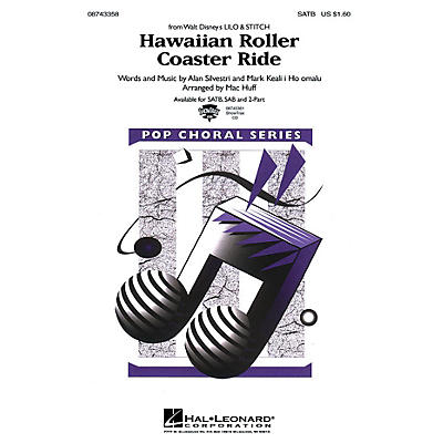 Hal Leonard Hawaiian Roller Coaster Ride (from Lilo and Stitch) 2-Part Arranged by Mac Huff
