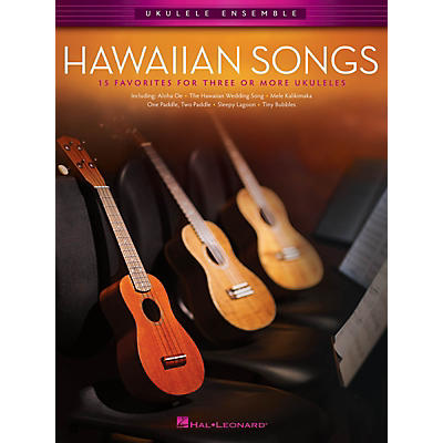 Hal Leonard Hawaiian Songs Ukulele Ensemble Series Softcover