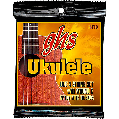 Hawaiian Tenor Ukulele Black Nylon Guitar Strings - 10