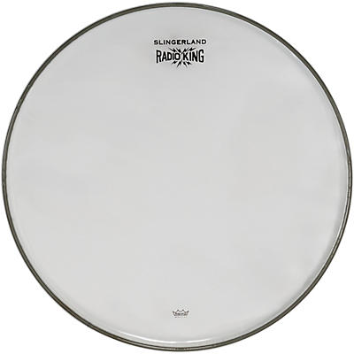 Slingerland Hazy Snare Side Drumhead With Lightning Logo - 14"