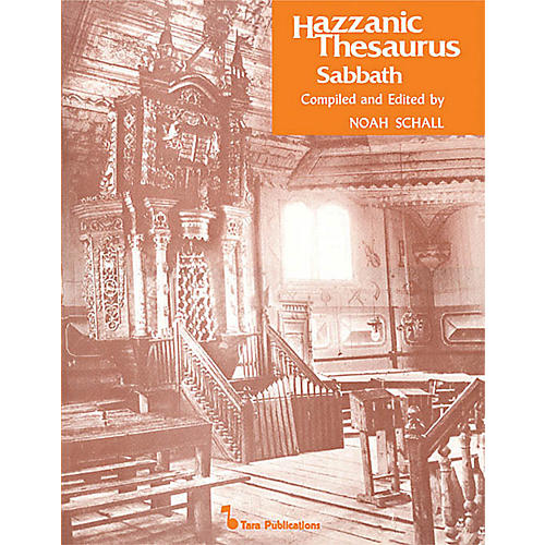 Hazzanic Thesaurus Sabbath Tara Books Series