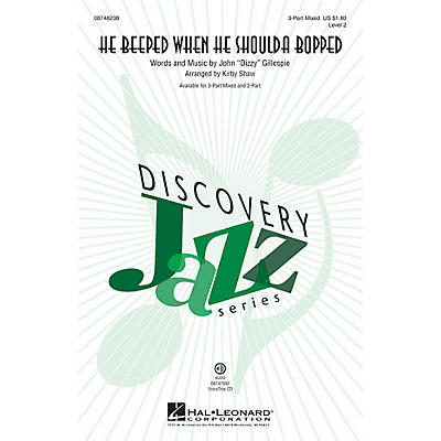 Hal Leonard He Beeped When He Shoulda Bopped (Discovery Level 2) 3-Part Mixed arranged by Kirby Shaw