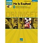 Hal Leonard He Is Exalted - Drum Edition Worship Band Play-Along Series Softcover with CD Composed by Various