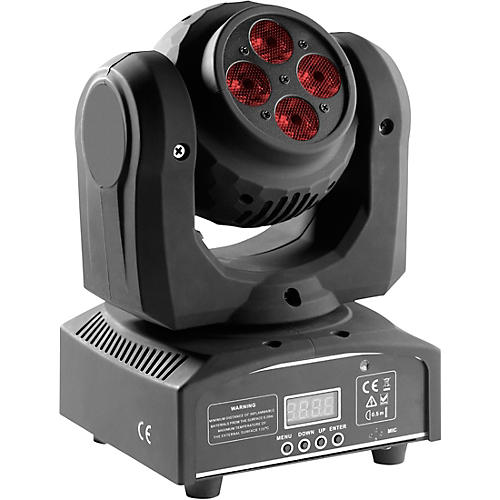 HeadBanger Spin Double-Sided RGBW LED Moving-Head Light