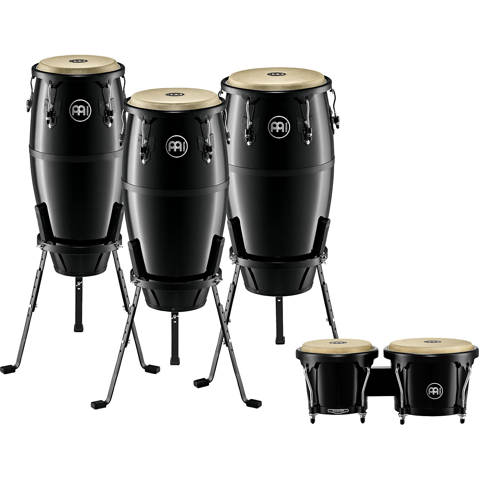 Meinl Headliner 3Piece Conga Set With Free Bongos Musician's Friend
