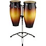 MEINL Headliner Series Conga Set with Double Braced Tripod Stand Vintage Sunburst