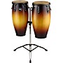 MEINL Headliner Series Conga Set with Double Braced Tripod Stand Vintage Sunburst