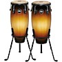 MEINL Headliner Series Conga Set with Height Adjustable Basket Stands Vintage Sunburst
