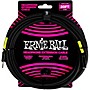 Ernie Ball Headphone Extension Cable 3.5mm to 3.5mm 20 ft. Black