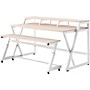 Wavebone Headquarter Studio Workstation Desk - Woodgrain