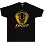 Gretsch Headstock Pick Cotton T-Shirt Large Black