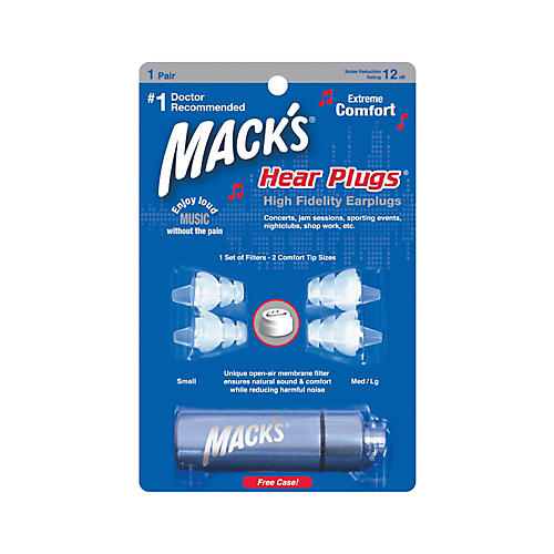 Mack's Hear Plugs, High Fidelity Ear Plugs