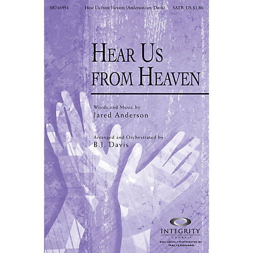 Hear Us from Heaven Orchestra Arranged by BJ Davis