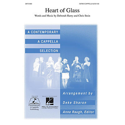 Contemporary A Cappella Publishing Heart of Glass SATB a cappella by Blondie arranged by Deke Sharon