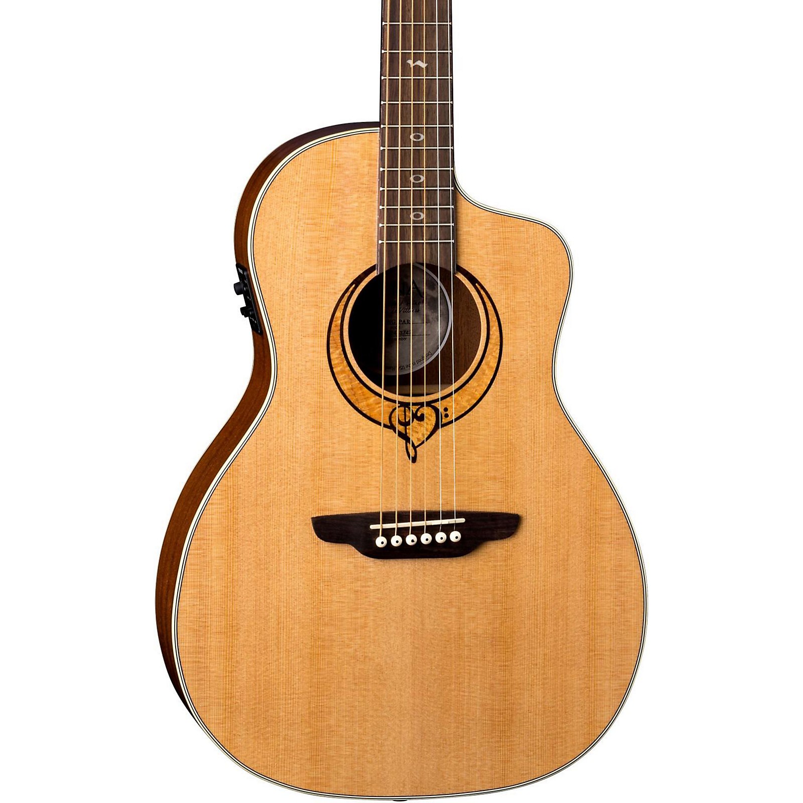 Acoustic Electric Parlor Guitar