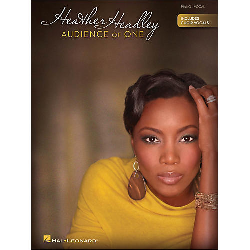 Heather Headley Audience Of One (Piano/Vocal) arranged for piano, vocal, and guitar (P/V/G)