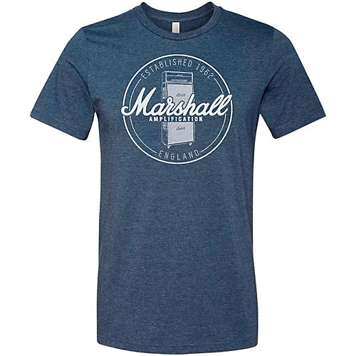 Marshall Heather Soft Style Ring Spun Cotton T-Shirt Established Navy Extra Large