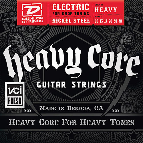 Dunlop Heavy Core Electric Guitar Strings - Heavy Gauge