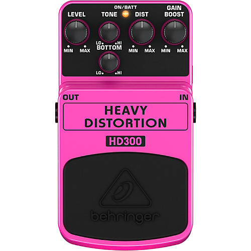 Heavy Distortion HD300 Guitar Effects Pedal