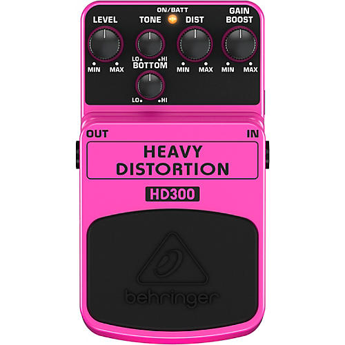 Behringer Heavy Distortion HD300 Guitar Effects Pedal