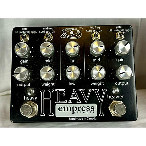 Empress Effects Heavy Dual-Channel Distortion Effect Pedal