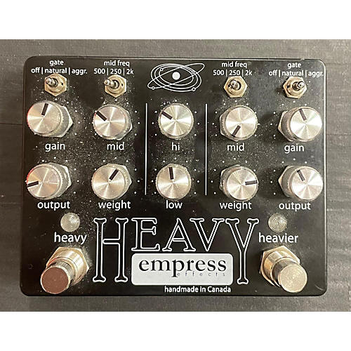 Empress Effects Heavy Dual-Channel Distortion Effect Pedal