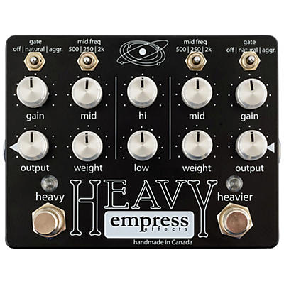 Empress Effects Heavy Dual-Channel Distortion Guitar Effects Pedal