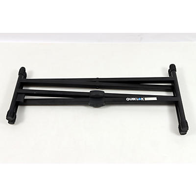 QUIK LOK T-550 Heavy-Duty Double-Braced Keyboard Stand