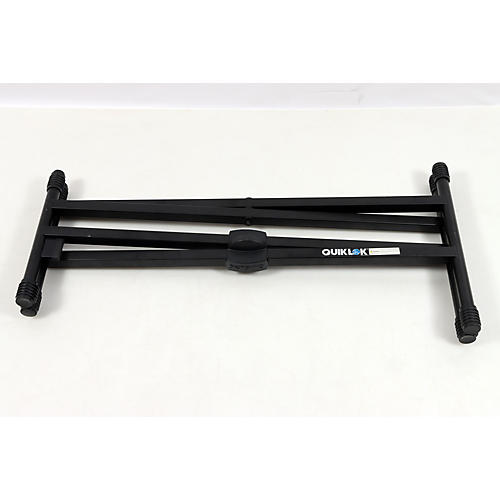 QUIK LOK T-550 Heavy-Duty Double-Braced Keyboard Stand Condition 3 - Scratch and Dent  197881250508