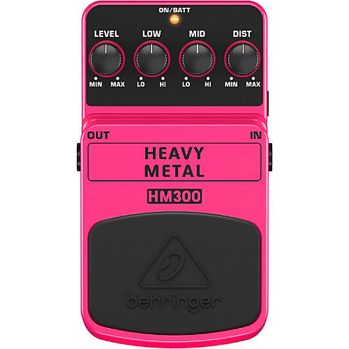 Heavy Metal HM300 Distortion Guitar Effects Pedal