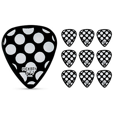 Pick Boy Heavy Metal Polk-a-Dots Celltex Guitar Picks