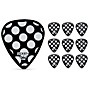 Pick Boy Heavy Metal Polk-a-Dots Celltex Guitar Picks .75 mm 10 Pack