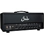 Suhr Hedgehog 50 Head Black With Tolex Front