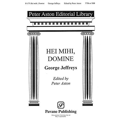 Banks Music Publications Hei Mihi, Domine TTB/SSA arranged by Peter Aston